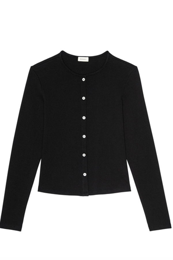 Donni. The Rib Cardi Cardigan