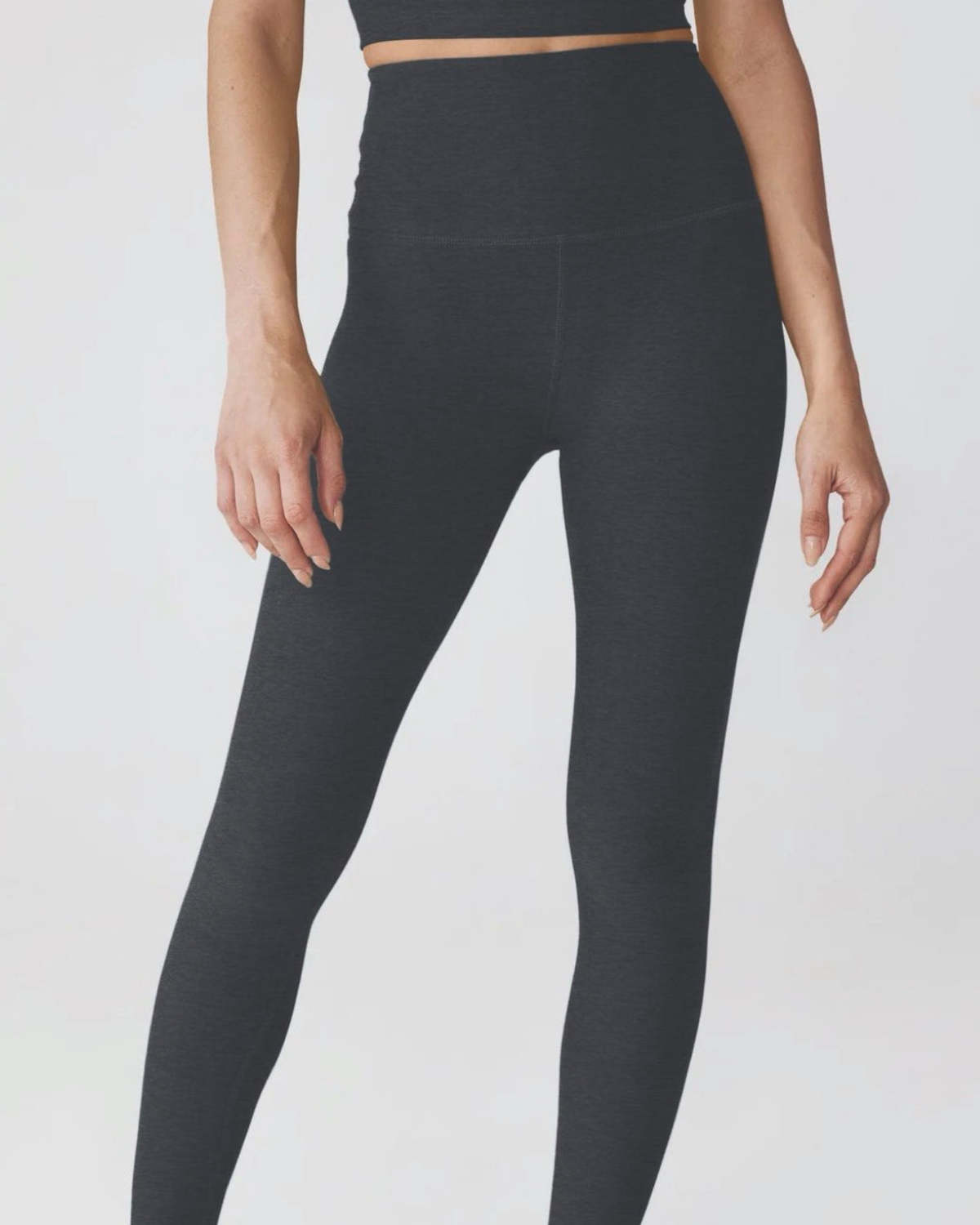Beyond Yoga Vitalize Full Length Leggings - Darkest Night - Image 1 of 3