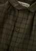 Caramel Aloe Baby Shirt - Khaki Check - Thumbnail 2