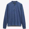 Rag & Bone Classic Flame Henley - Worn Indigo - Thumbnail 1