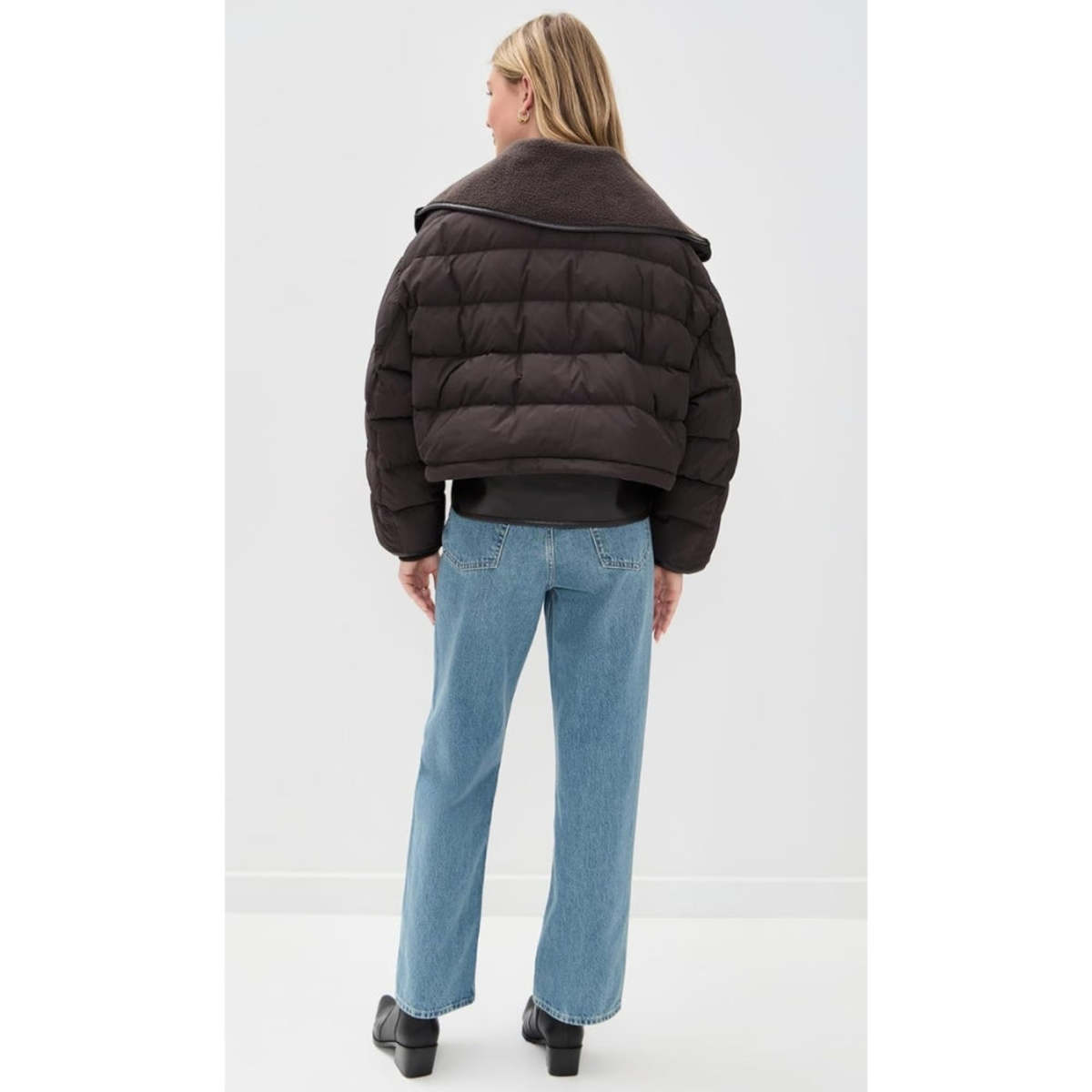 Rag & Bone Gloria Puffer Jacket - Brown - Image 2 of 2