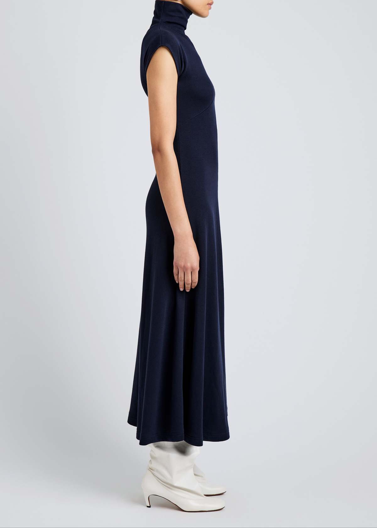 Proenza Schouler Brea Dress - Navy - Image 5 of 7