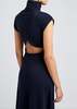 Proenza Schouler Brea Dress - Navy - Thumbnail 6