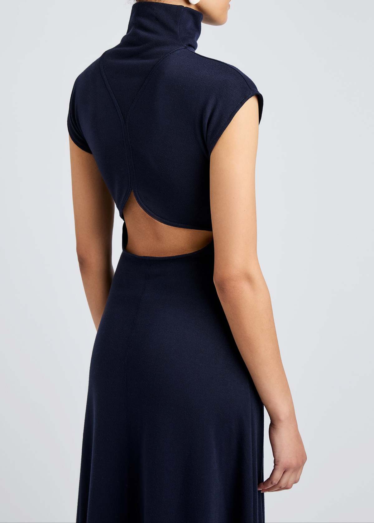 Proenza Schouler Brea Dress - Navy - Image 6 of 7