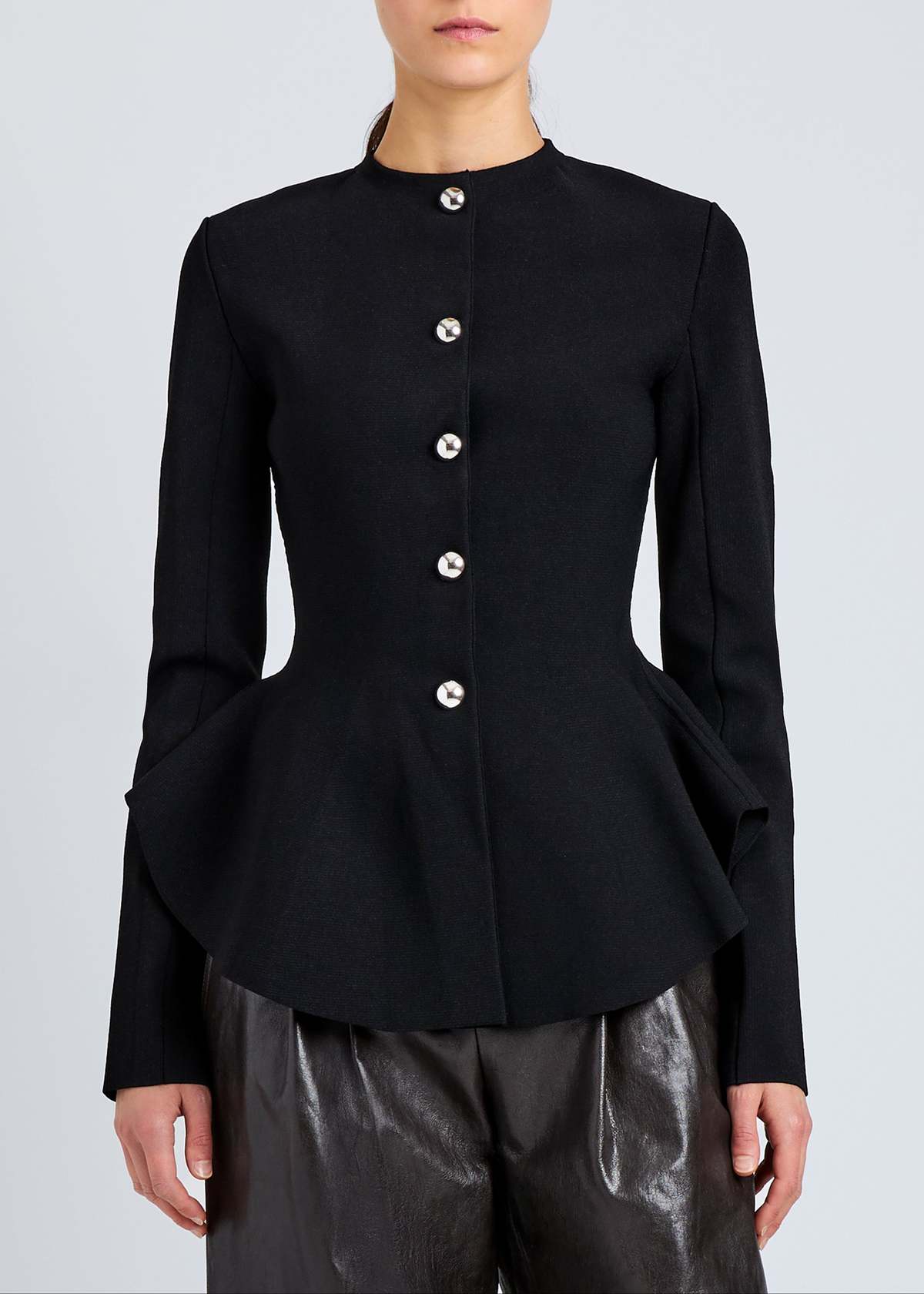 Proenza Schouler Dasha Jacket - Black - Image 2 of 6