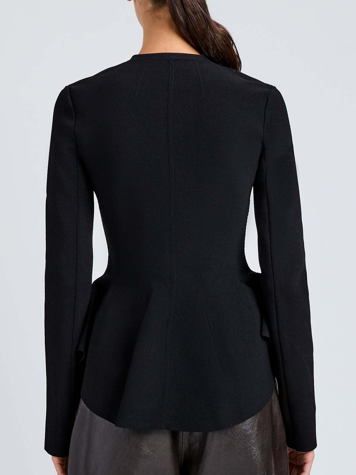 Proenza Schouler Dasha Jacket - Black - Image 4 of 6