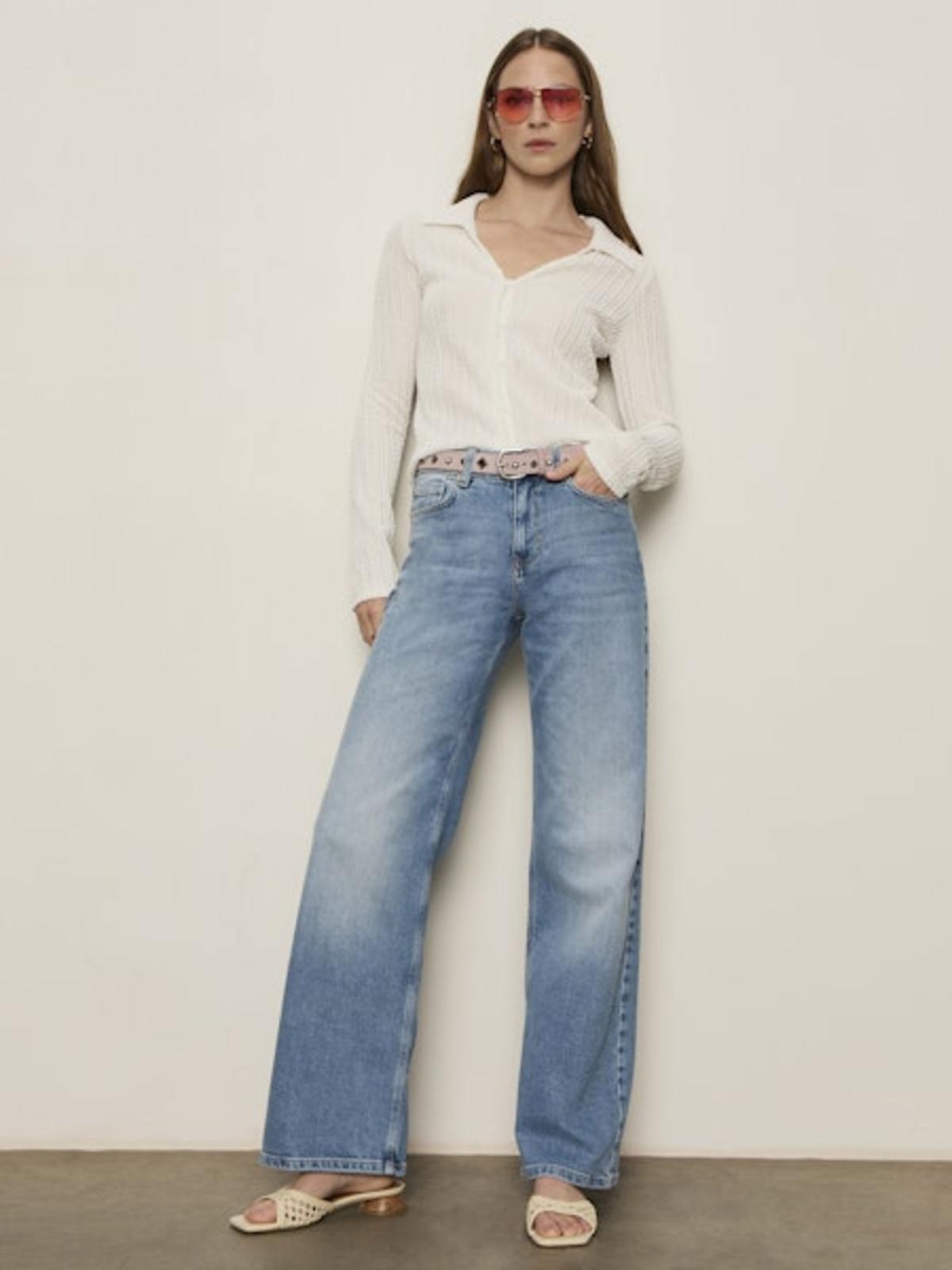 Sanctuary Button Down Textured Top - Image 1 of 5