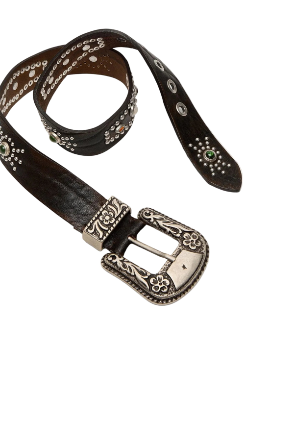 Golden Goose Lace Belt - Tan