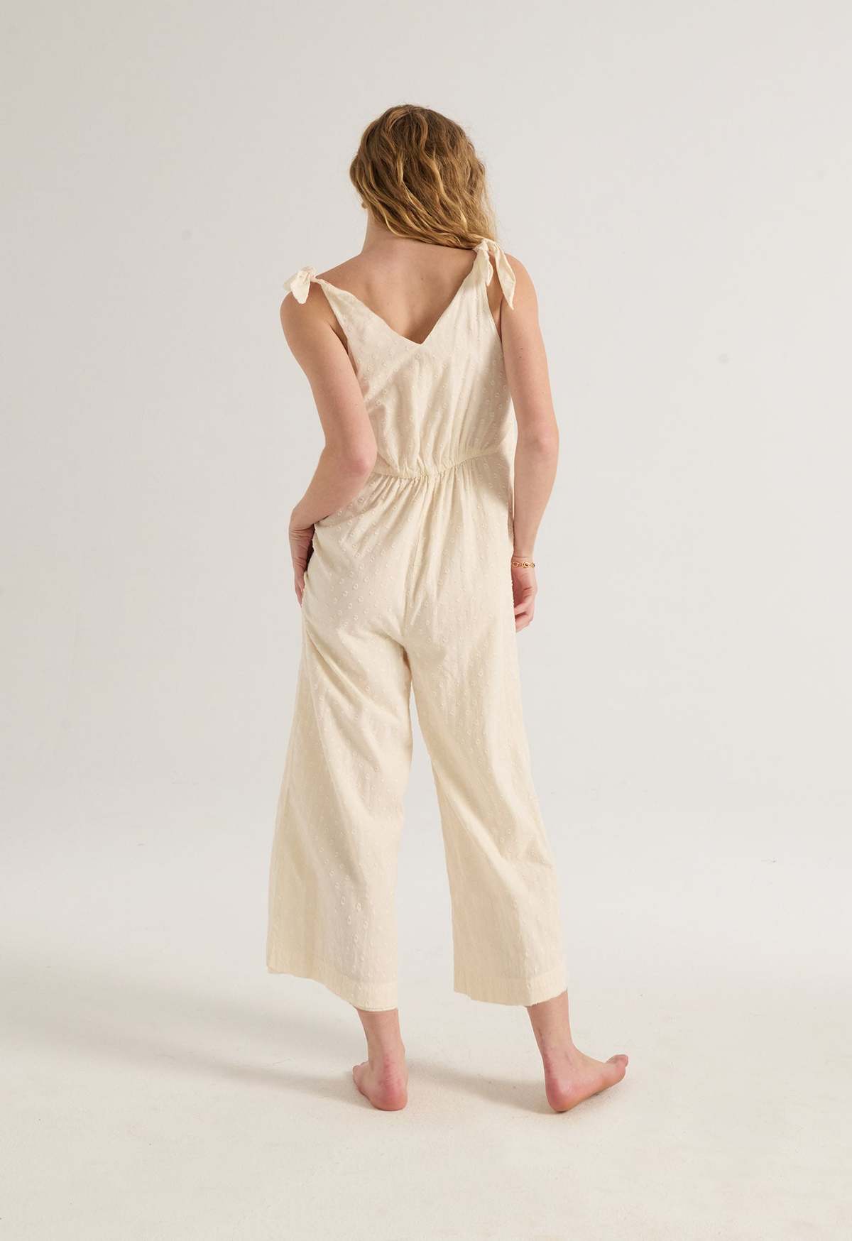 Loup Charmant Lookout Jumpsuit - Natural Swiss Ellipse - Image 2 of 4