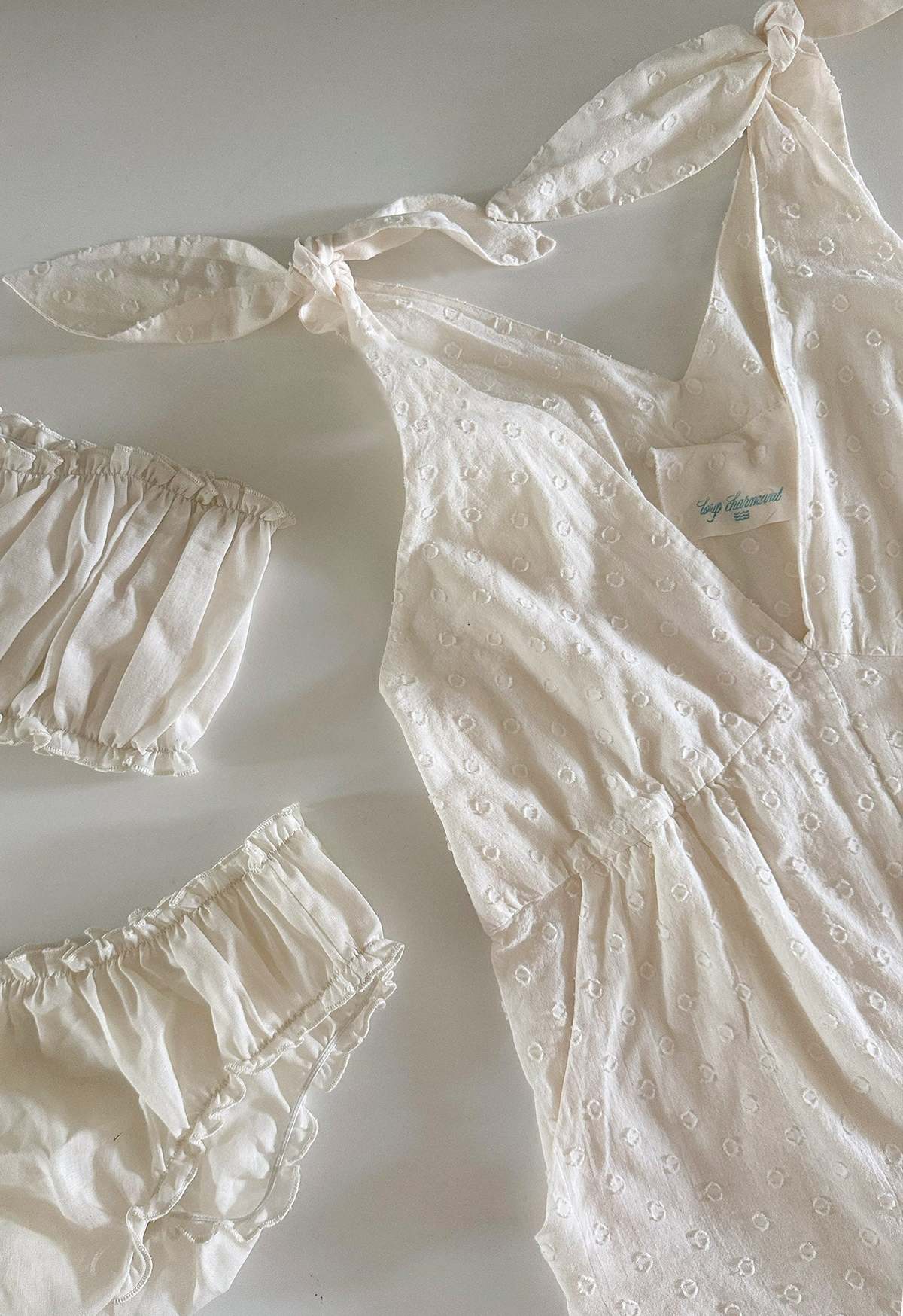 Loup Charmant Lookout Jumpsuit - Natural Swiss Ellipse - Image 3 of 4