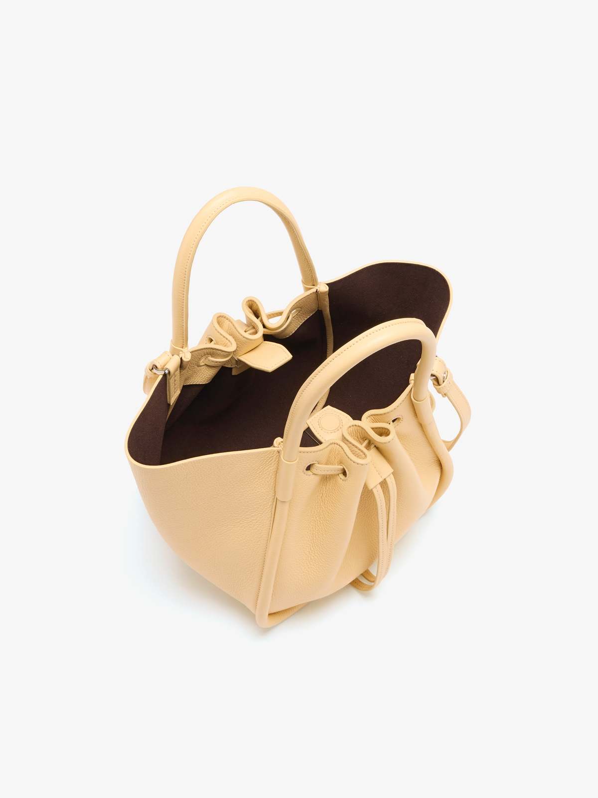 Proenza Schouler Small Ruched Tote - Yellow - Image 3 of 5