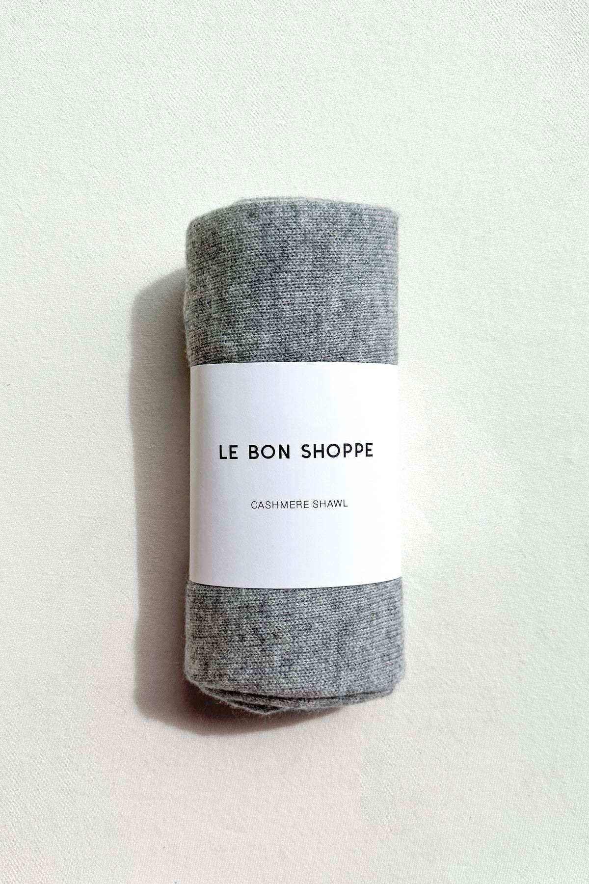 Le Bon Shoppe Cashmere Shawl - Heather Grey - Image 2 of 5
