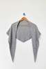 Le Bon Shoppe Cashmere Shawl - Heather Grey - Thumbnail 3
