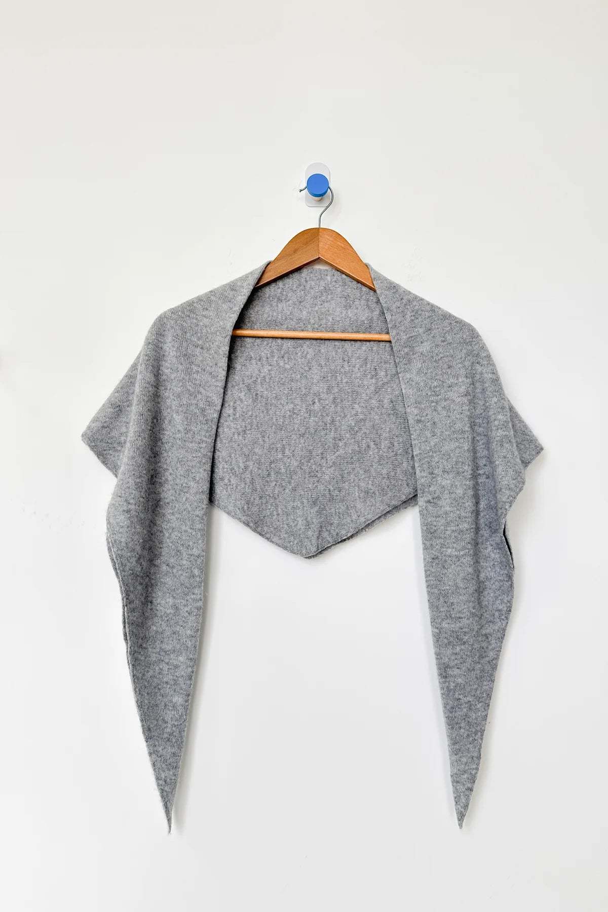 Le Bon Shoppe Cashmere Shawl - Heather Grey - Image 3 of 5