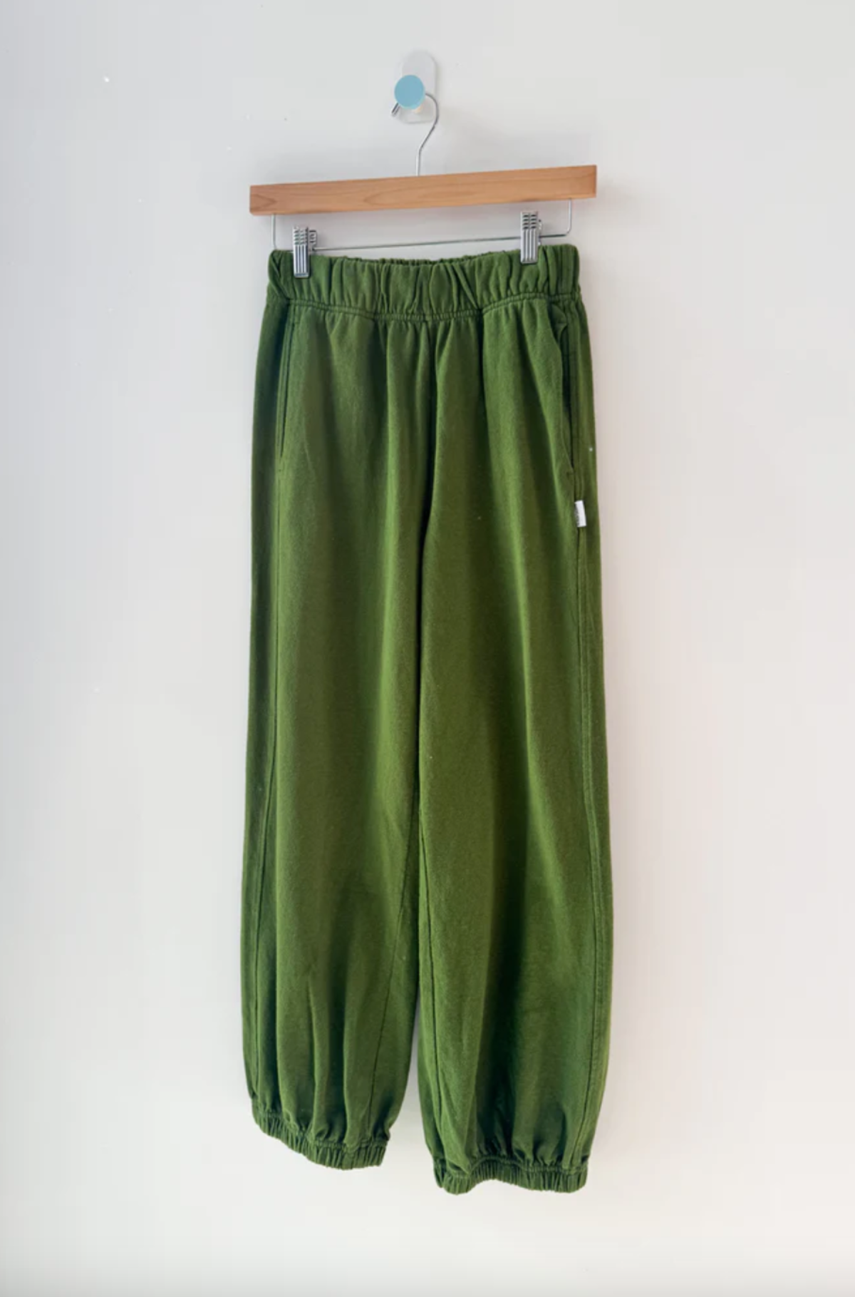 Le Bon Shoppe Balloon Pants - Collard Green - Image 4 of 6