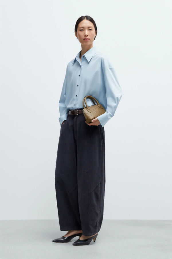 Cordera Corduroy Baggy Pants