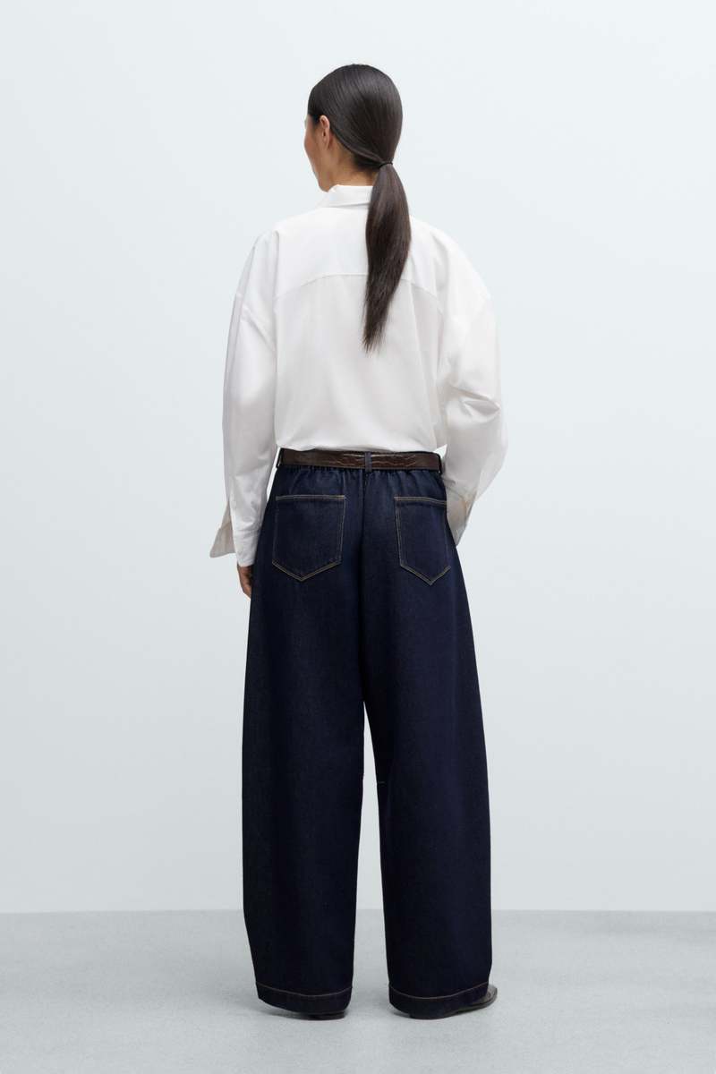 Cordera Curved Baggy Jeans