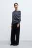 Cordera Merino Off The Shoulder Sweater - Thumbnail 1