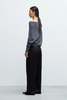 Cordera Merino Off The Shoulder Sweater - Thumbnail 3
