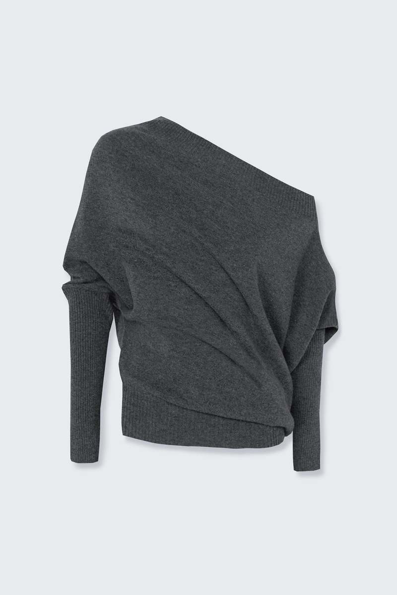 Cordera Merino Off The Shoulder Sweater
