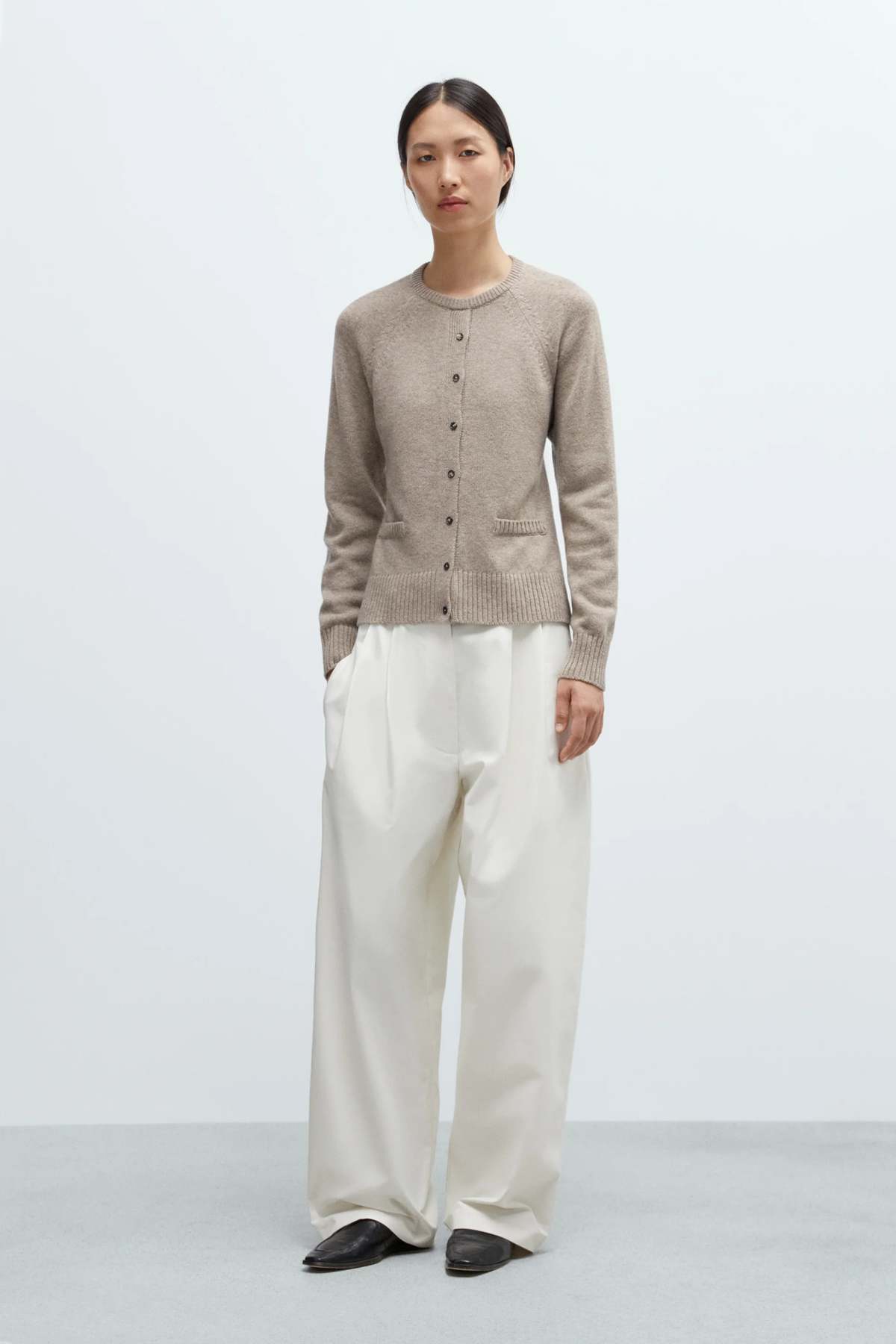 Cordera Merino Wool Open Back Cardigan - Image 2 of 4