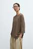 Cordera Merino Wool Oversized Shirt Top - Thumbnail 2