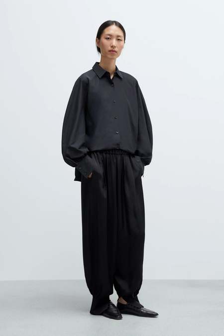 Willy Chavarria Windbreaker Pant - Black | Garmentory