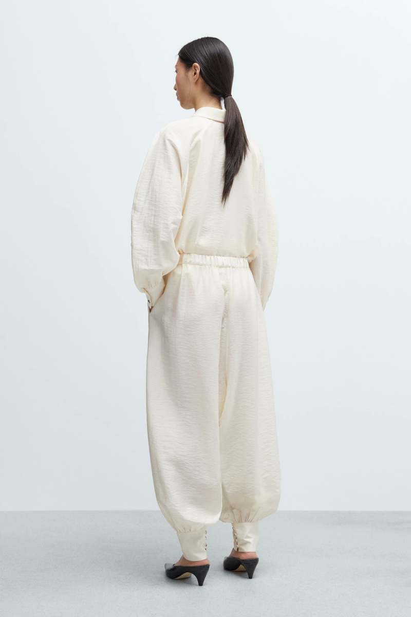 Cordera Sarouel Trousers - Marfil