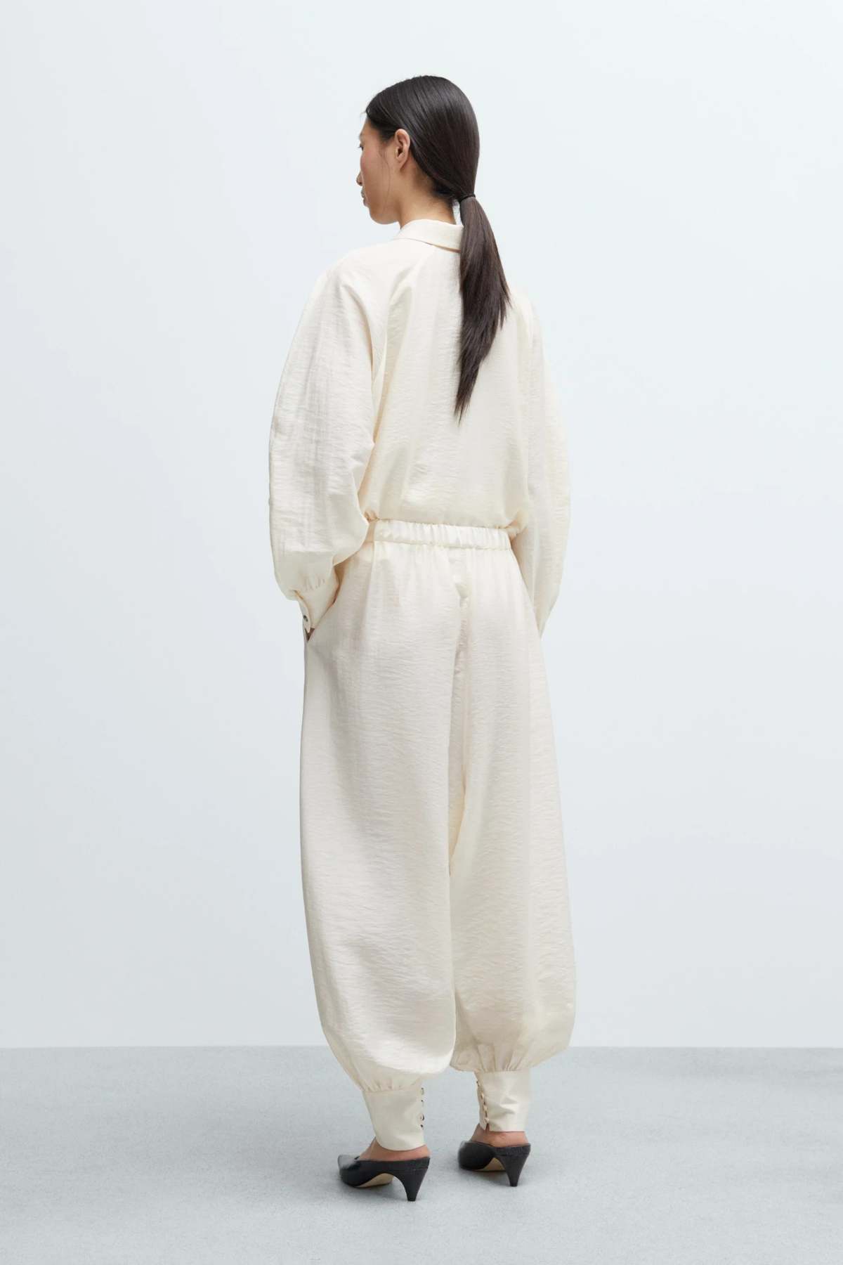 Cordera Sarouel Trousers - Marfil - Image 3 of 4