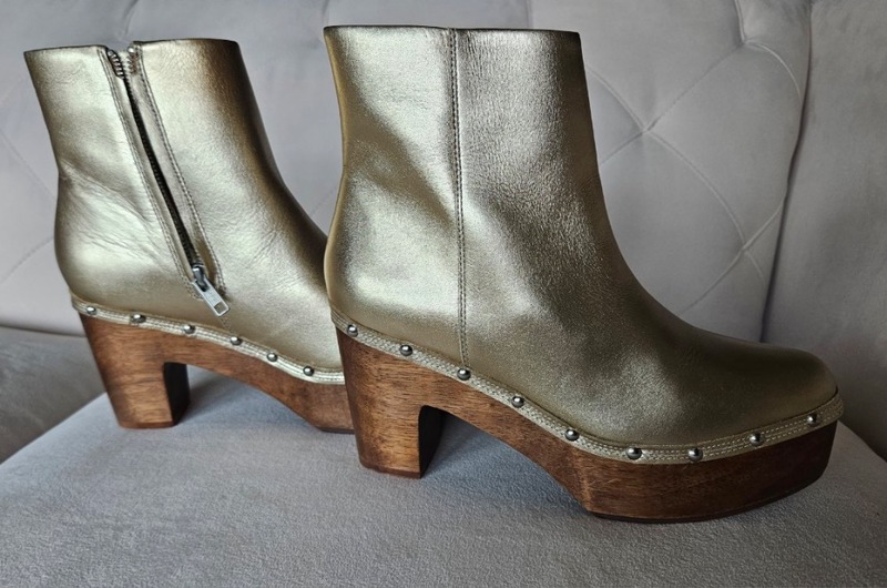 Ariana Bohling Malta Ankle Clog Bootie