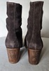 Ariana Bohling Clem Clog Bootie - Brown - Thumbnail 4