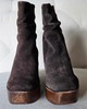 Ariana Bohling Clem Clog Bootie - Brown - Thumbnail 5