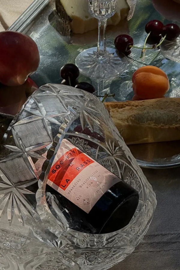 Society De La Rassi Beso Besa Non-Alcoholic Sparkling Rosé