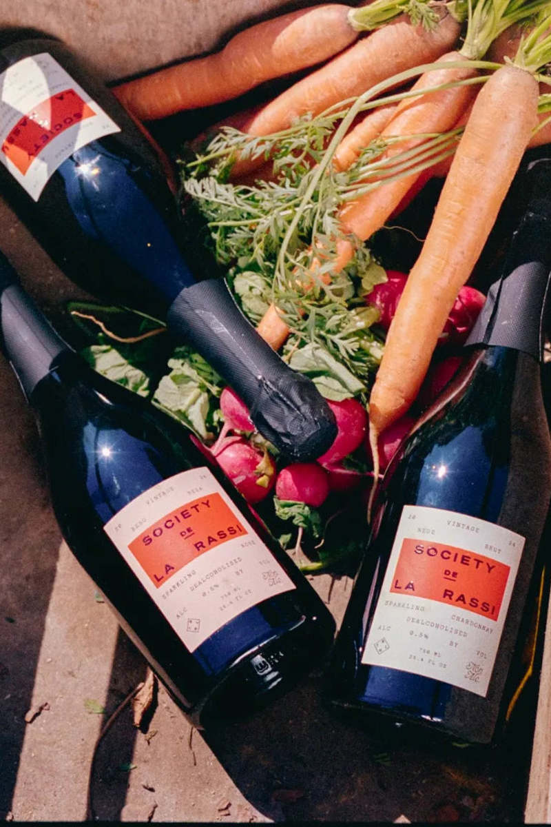 Society De La Rassi Beso Besa Non-Alcoholic Sparkling Ros