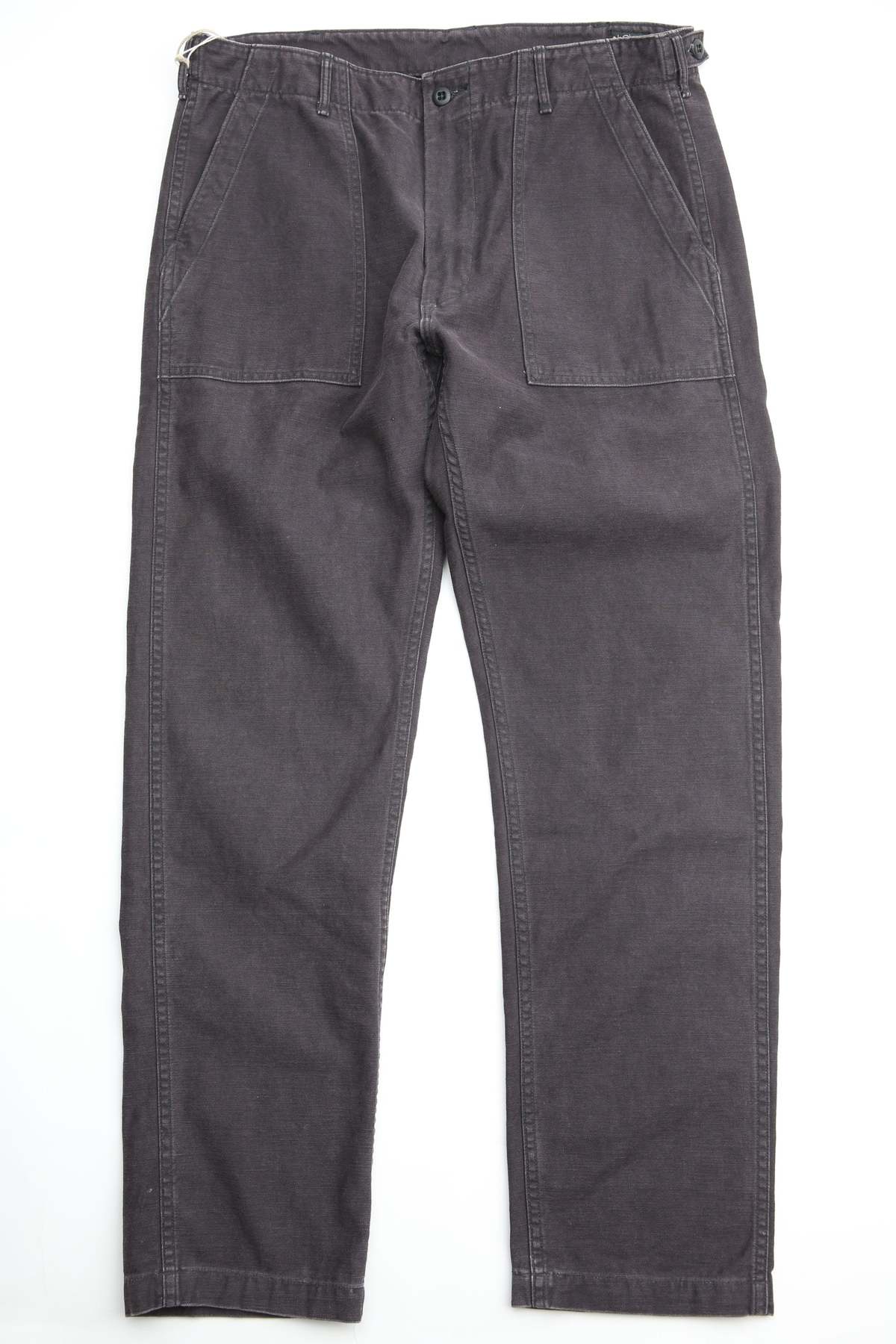Orslow Slim Fit Fatigue Pants - Black Stone - Image 1 of 10