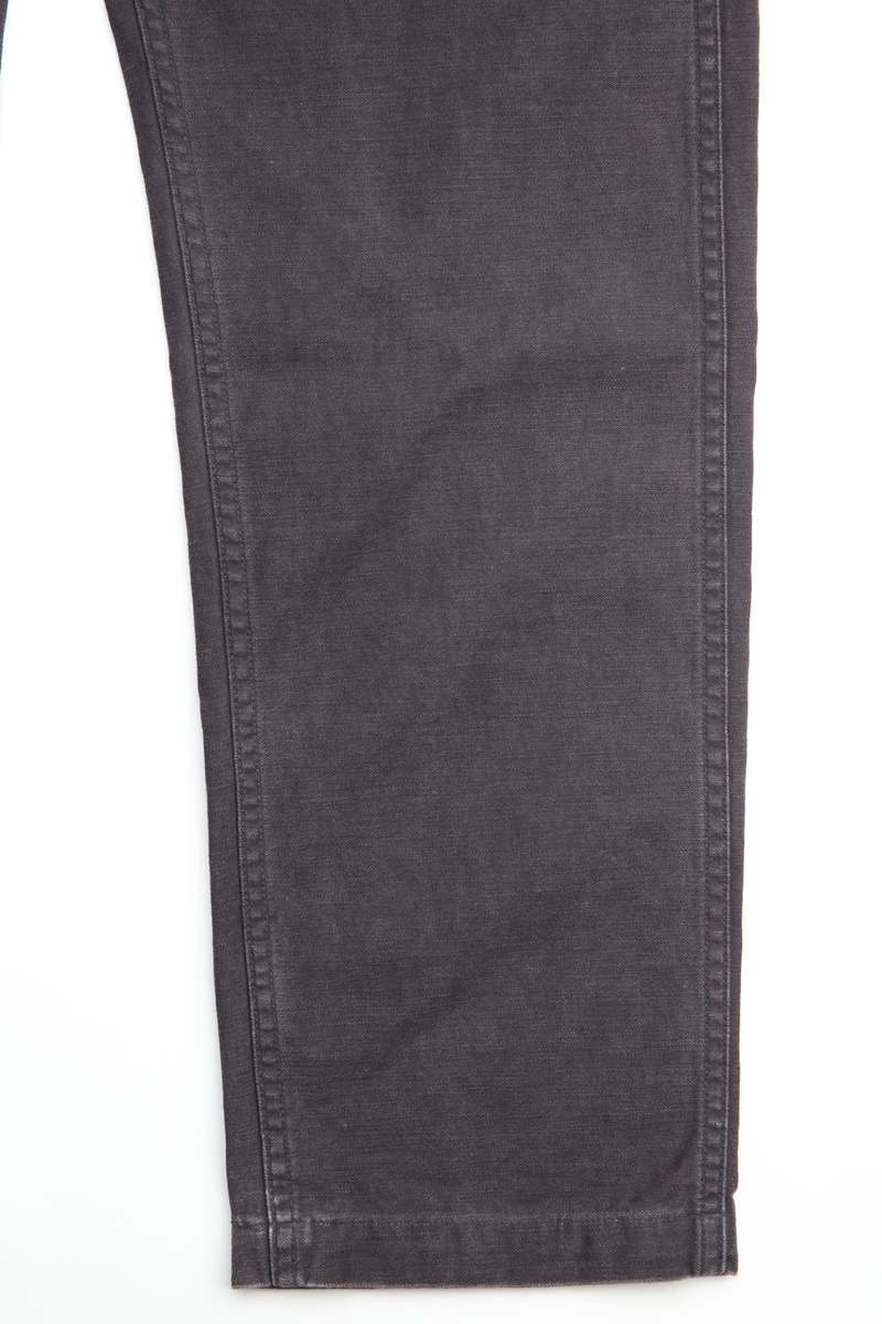 Orslow Slim Fit Fatigue Pants - Black Stone