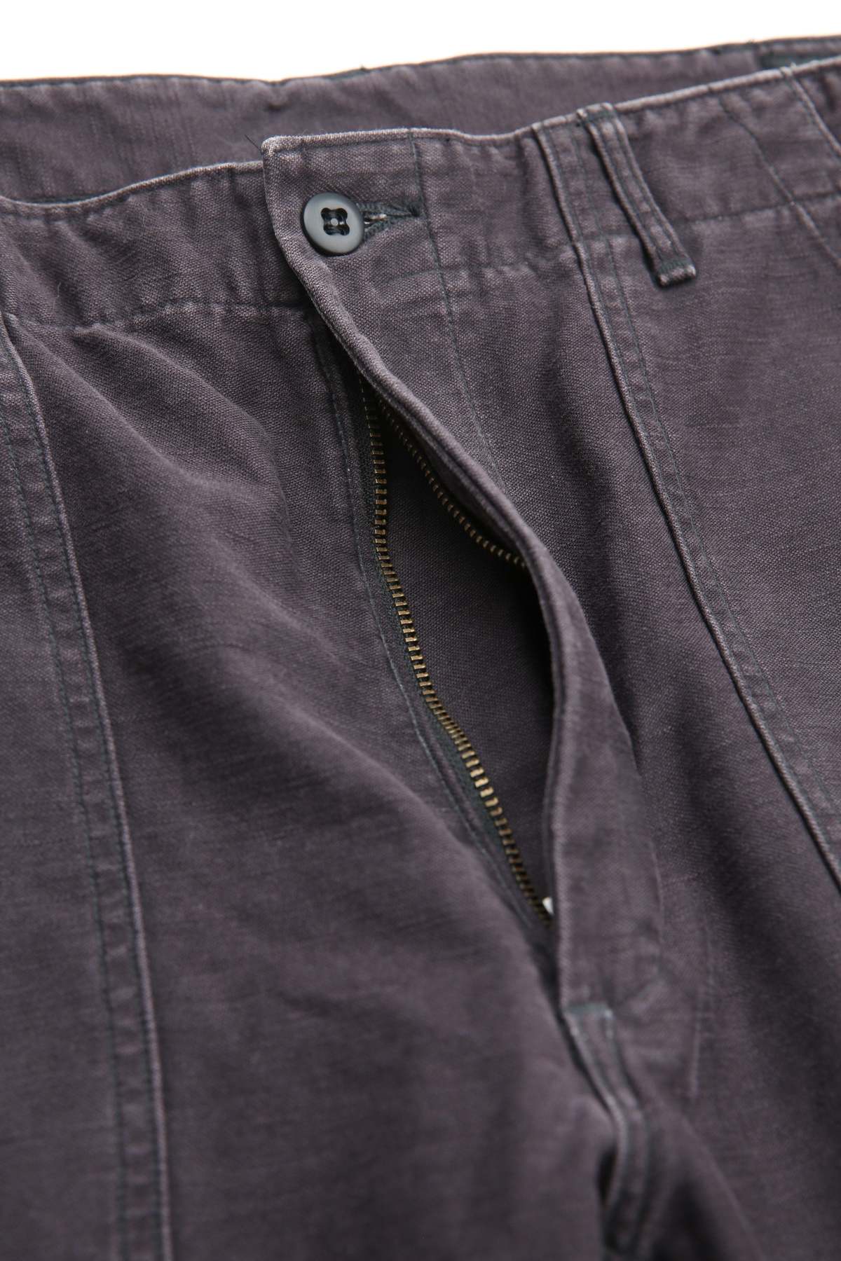 Orslow Slim Fit Fatigue Pants - Black Stone - Image 5 of 10