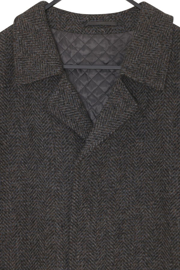 Steinbock for TLAPA (Austria) 80s, Melange Yarn Herringbone Tweed, High GSM, Alpine