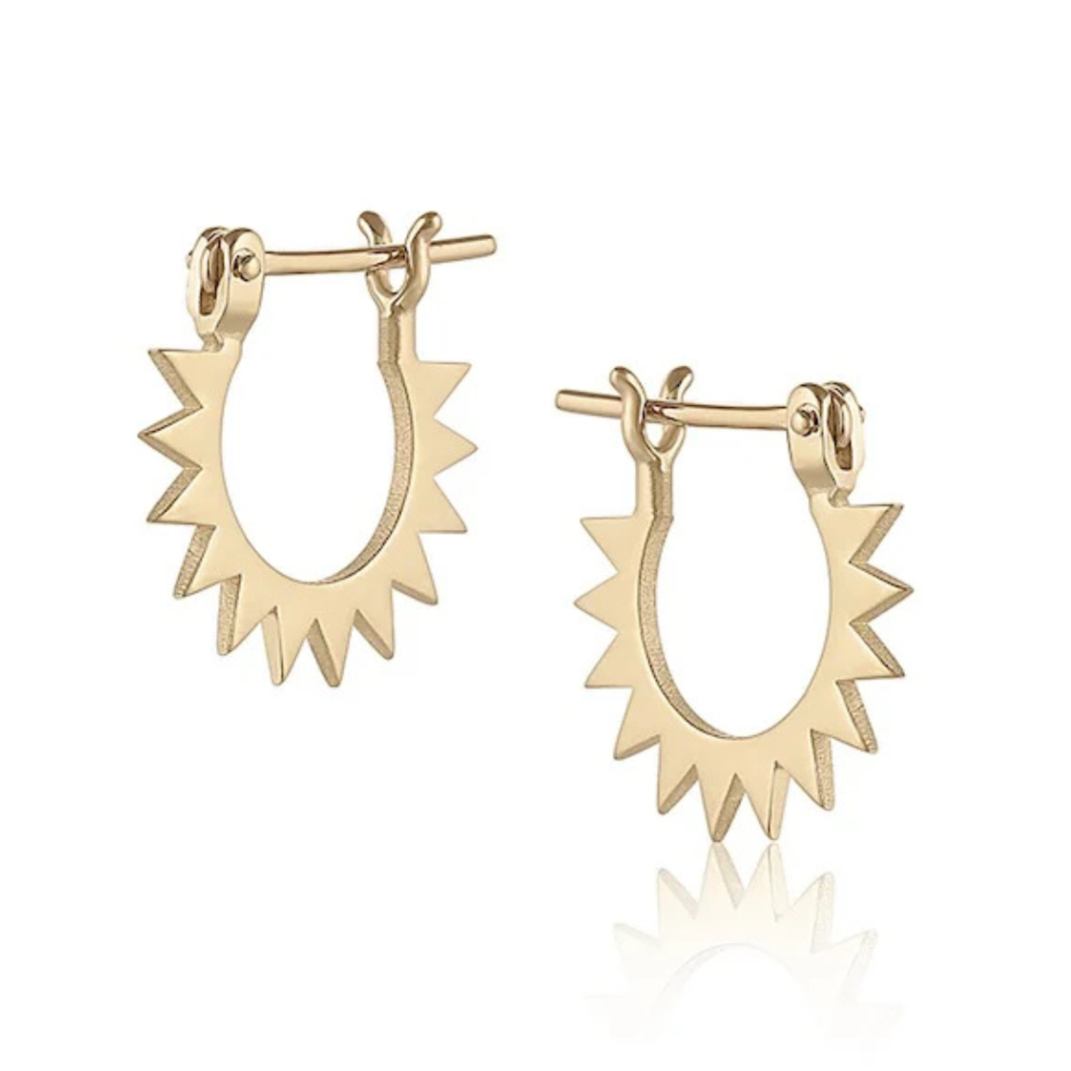 EMBLM Fine Jewelry Baby Spur Hoop Earrings - Gold - Image 1 of 1