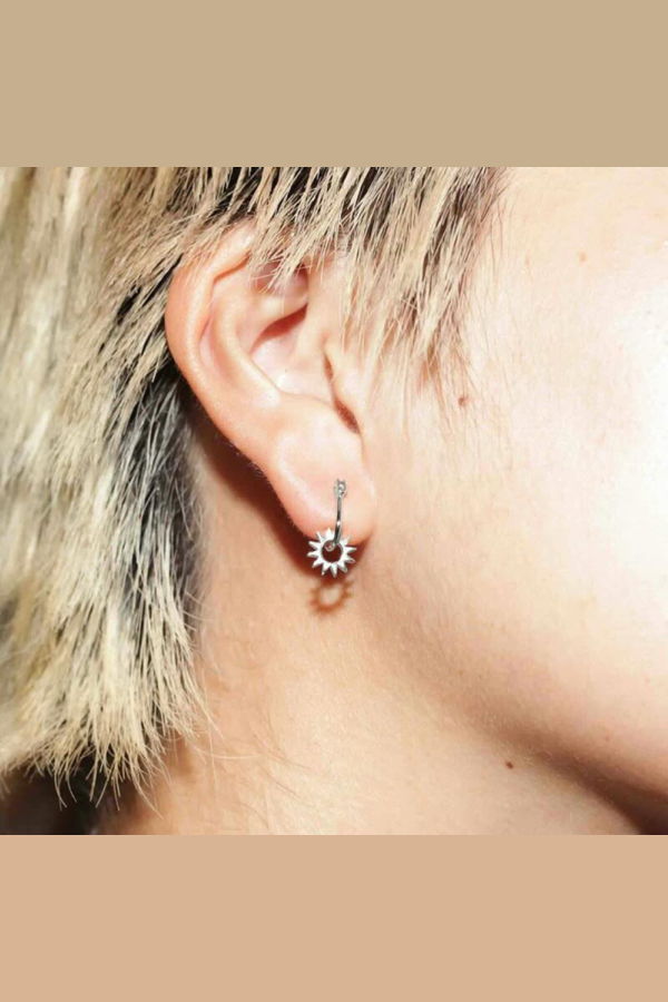 EMBLM Fine Jewelry Mini Spur Earring - Silver