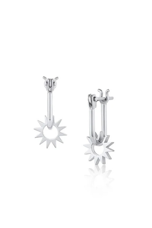EMBLM Fine Jewelry Mini Spur Earring - Silver