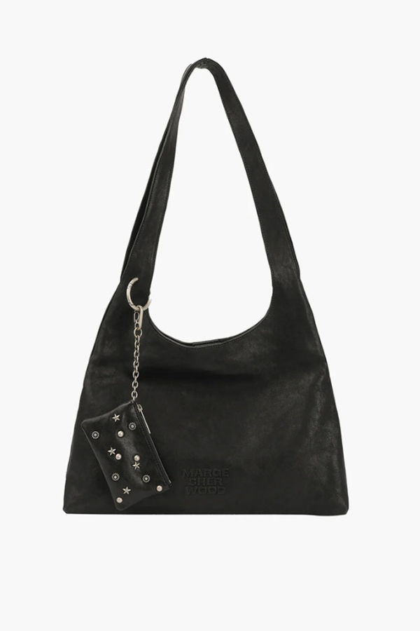 Marge Sherwood Halter Hobo Bag - Black