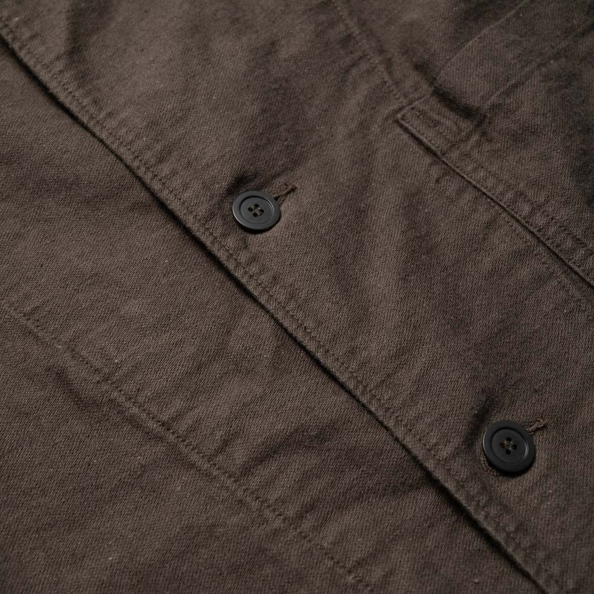 Orslow CL Moleskin Relax Fit Simple Work Jacket - Image 8 of 11
