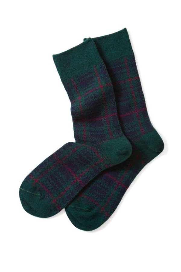Rototo R1626 Check Pattern Socks