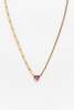 yvonne leon Maxi Collier Solitaire Coeur Necklace - Thumbnail 1
