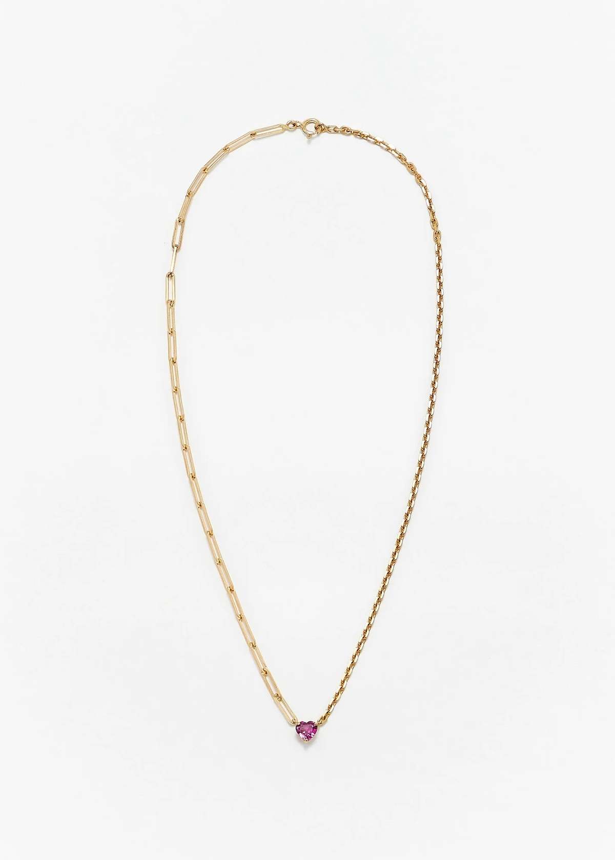 yvonne leon Maxi Collier Solitaire Coeur Necklace - Image 4 of 4