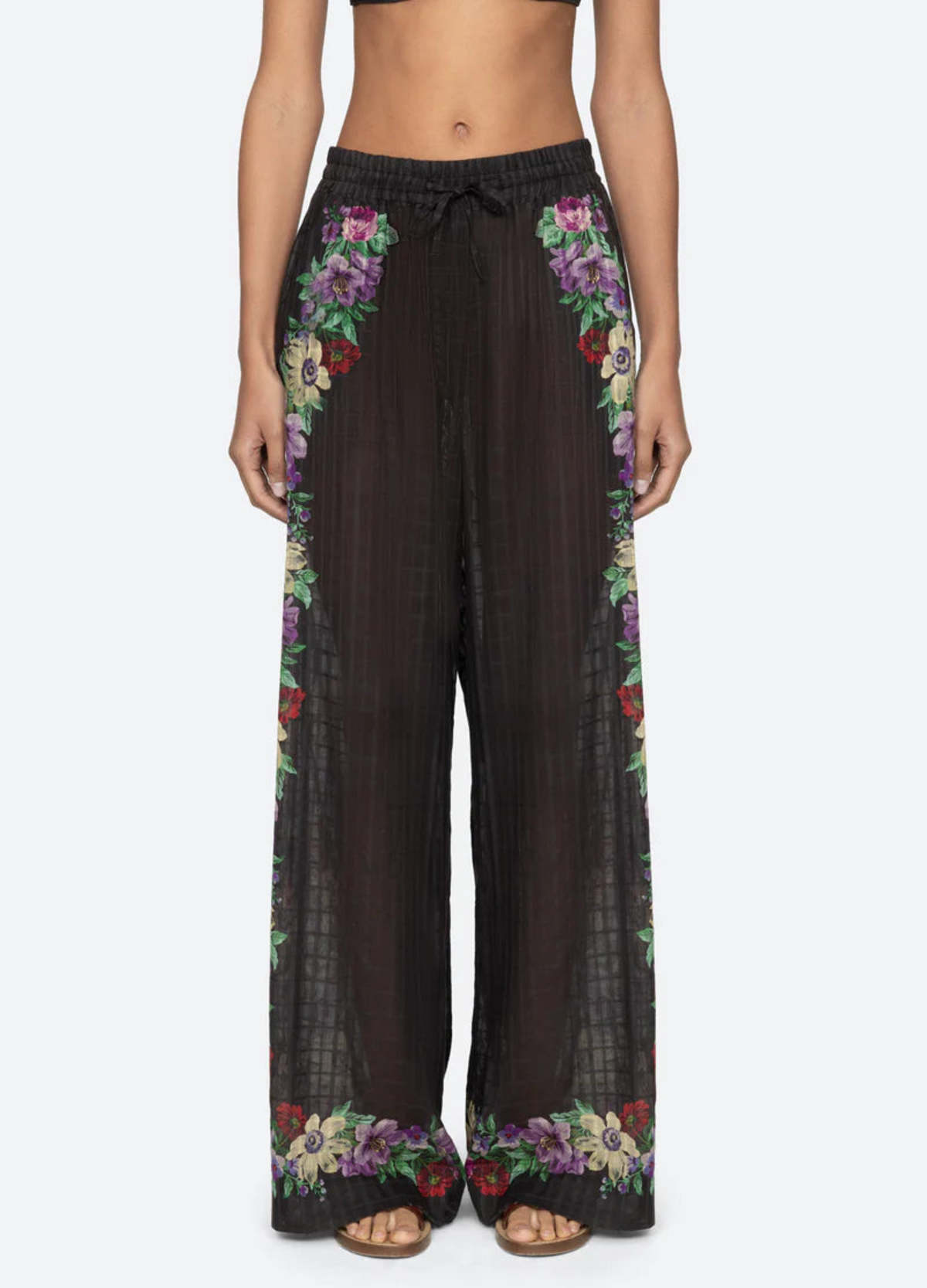 Sea NY Viktoria Print Pants - Image 2 of 7