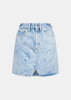 ALESSANDRA RICH Acid Denim Skirt - ACID BLUE - Thumbnail 1