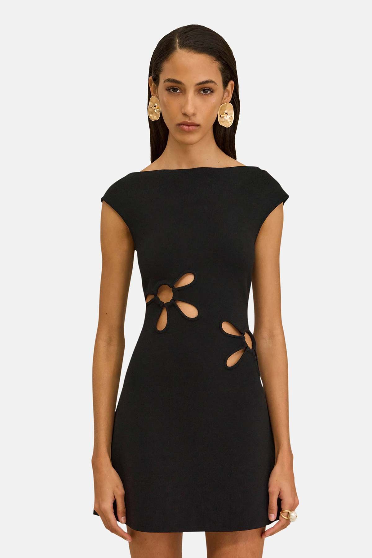Cult Gaia Yudi Dress - Black - Image 3 of 3