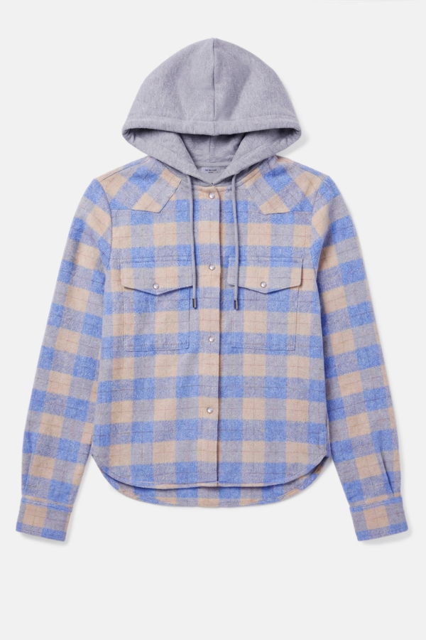 The Tile Club Brenda Brushed Flannel Shirt